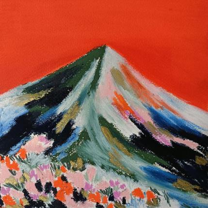 Peinture Superbloom, Joannas par Ginestoux Claire | Tableau Figuratif Pastel Paysages