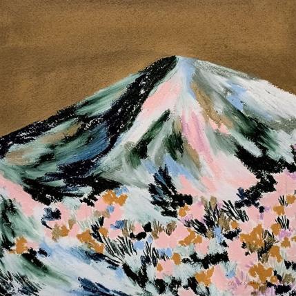 Peinture Superbloom, Condorcet par Ginestoux Claire | Tableau Figuratif Pastel Paysages