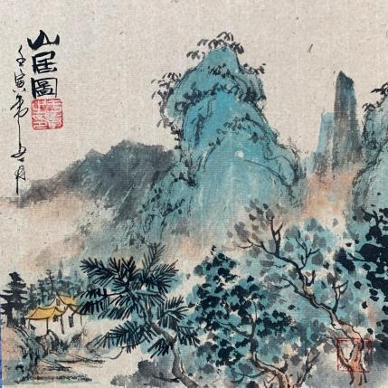 Peinture living in Mountains  par Yu Huan Huan | Tableau Figuratif Encre