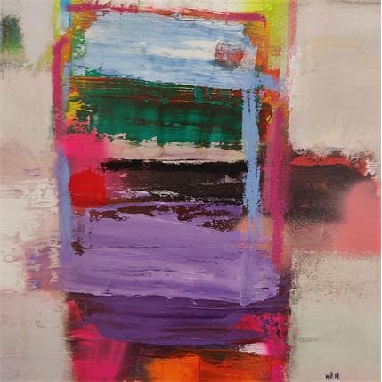 Peinture Sans titre 12 par Pedersen Morten | Tableau Abstrait Acrylique Minimaliste