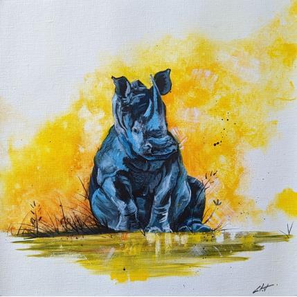 Painting Valentine  by CLOT | Painting Figurative Acrylic Animals