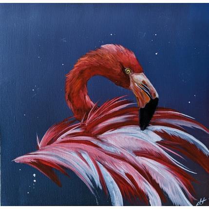 Painting Mireille  by CLOT | Painting Figurative Acrylic, Oil Animals