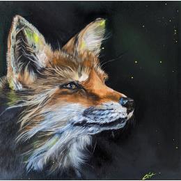 Painting Gabriel  by CLOT | Painting Figurative Oil Animals