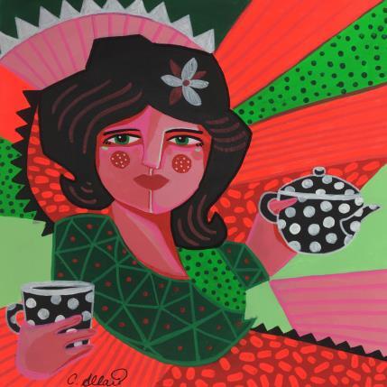 Peinture Figures (4) par Allard Lucy  | Tableau Art Singulier scènes de vie