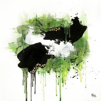 Peinture Old-growth par Maï Bouvier | Tableau Abstrait Acrylique Minimaliste