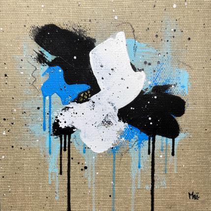 Peinture Influx par Maï Bouvier | Tableau Abstrait Acrylique Minimaliste