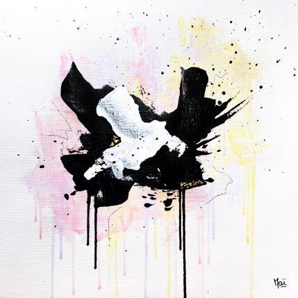 Peinture Vision par Maï Bouvier | Tableau Abstrait Acrylique Minimaliste