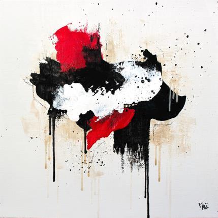 Peinture Honneur par Maï Bouvier | Tableau Abstrait Acrylique Minimaliste