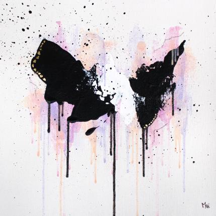 Peinture Frivolity par Maï Bouvier | Tableau Abstrait Acrylique Minimaliste