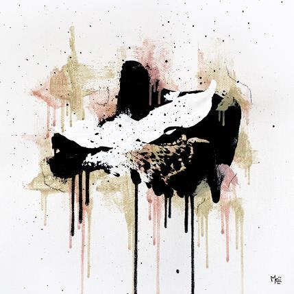 Peinture Sentience par Maï Bouvier | Tableau Abstrait Acrylique Minimaliste