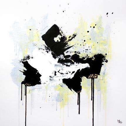 Peinture Lightness par Maï Bouvier | Tableau Abstrait Acrylique Minimaliste
