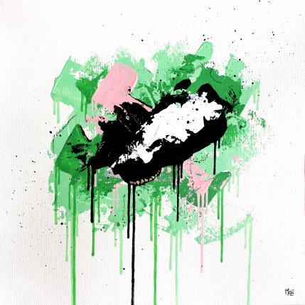 Peinture Urban par Maï Bouvier | Tableau Abstrait Acrylique Minimaliste