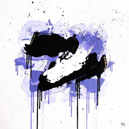 Peinture Mystère par Maï Bouvier | Tableau Abstrait Acrylique Minimaliste