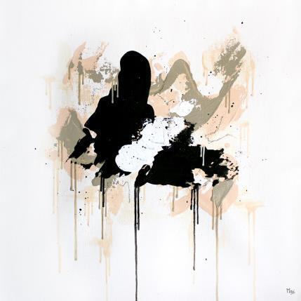 Peinture Découverte par Maï Bouvier | Tableau Abstrait Acrylique Minimaliste