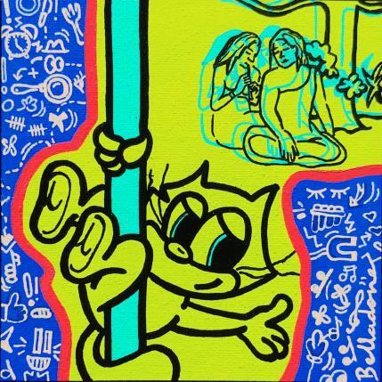 Peinture Joyeusetés par Belladone | Tableau Pop-art Acrylique Icones Pop, Paysages, Scènes de vie