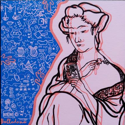 Painting L'impératrice by Belladone | Painting Pop-art Acrylic Pop icons, Portrait