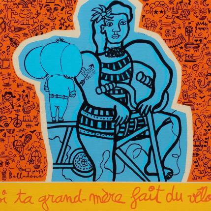 Gemälde Le cirque von Belladone | Gemälde Pop-Art Acryl Pop-Ikonen