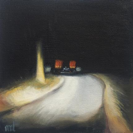 Peinture Road par Laplane Marion | Tableau Réalisme Huile Nature, Scènes de vie, Société