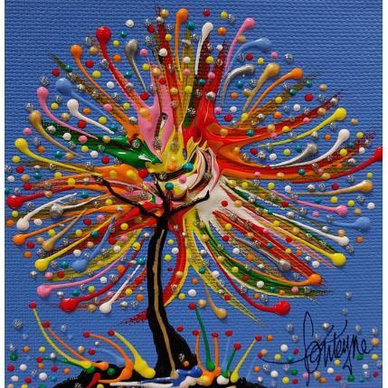 Peinture Le Ciel coloré pour toi par Fonteyne David | Tableau Figuratif Acrylique Natures mortes, Paysages