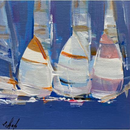 Peinture Go par Chevalier Lionel | Tableau Figuratif Acrylique Marine, Sport