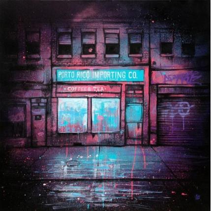 Peinture Porto Rico par Graffmatt | Tableau Street Art Acrylique, Graffiti Urbain