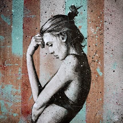 Peinture Frame of mind par Graffmatt | Tableau Street Art Acrylique, Graffiti Portraits