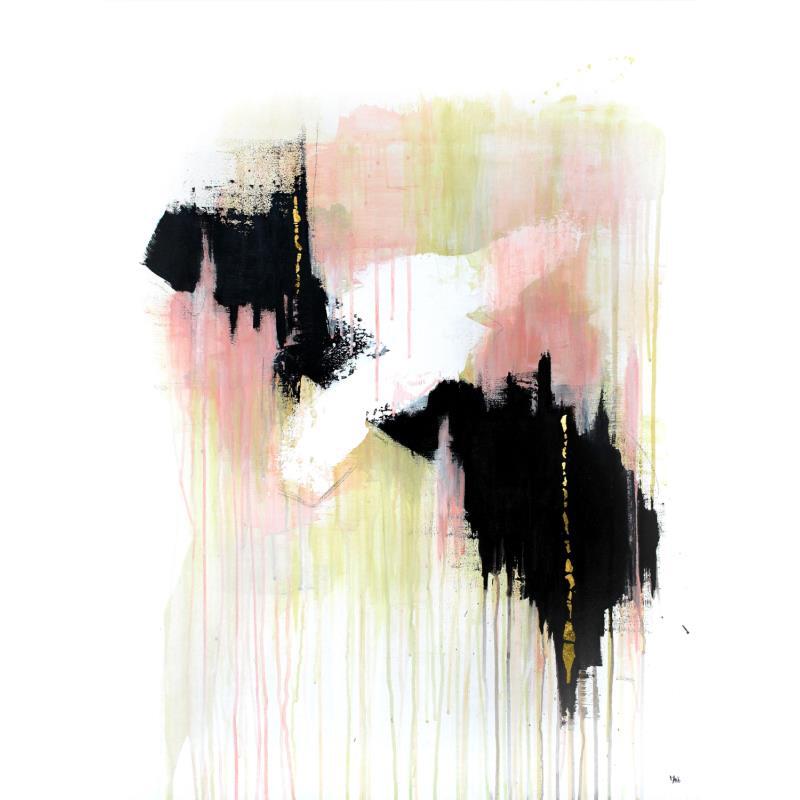 Peinture Blow par Maï Bouvier | Tableau Abstrait Acrylique minimaliste