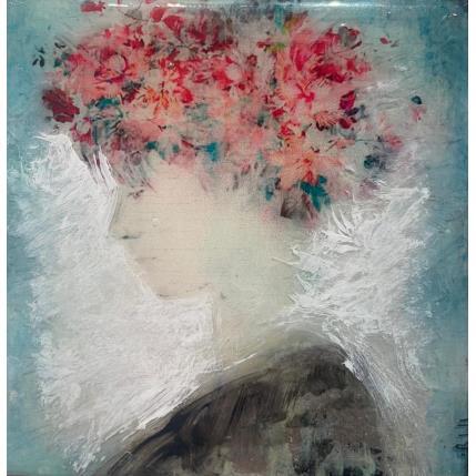Peinture Mia par Bofill Laura | Tableau Figuratif Acrylique, Bois Portraits