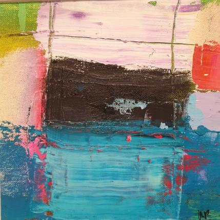 Peinture Blue landscape ! par Pedersen Morten | Tableau Abstrait Acrylique Minimaliste