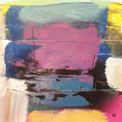 Peinture = Morning in march = par Pedersen Morten | Tableau Abstrait Acrylique Minimaliste