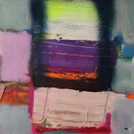 Peinture F3#02 I miss you ! par Pedersen Morten | Tableau Abstrait Acrylique Minimaliste