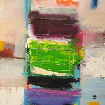 Peinture Restart par Pedersen Morten | Tableau Abstrait Acrylique Minimaliste