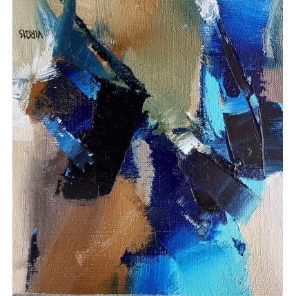 Painting Testing the sky by Virgis | Painting Abstract Oil Minimalist, Pop icons