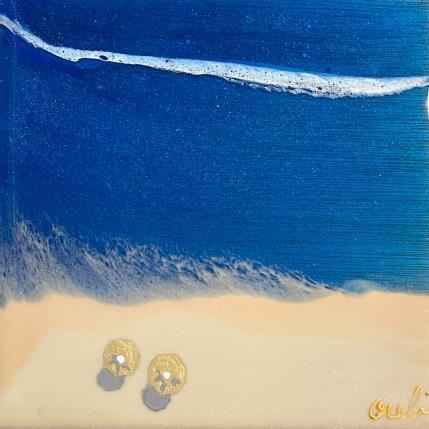 Peinture Duo par Aurélie Lafourcade painter | Tableau Figuratif Acrylique, Résine Marine, Paysages