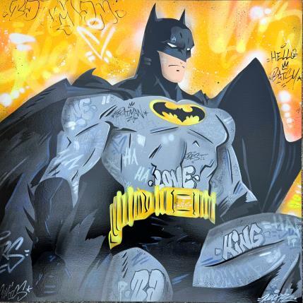 Peinture Batman king par Kedarone | Tableau Pop-art Graffiti, Posca Icones Pop