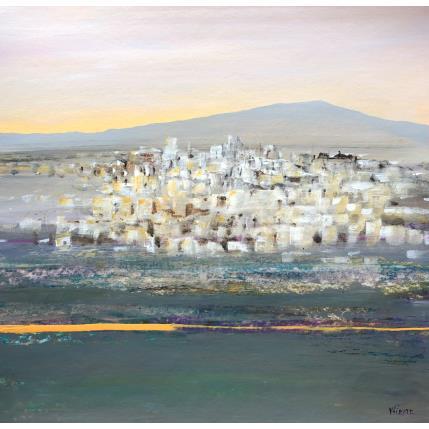 Gemälde Lever du jour  von Fièvre Véronique | Gemälde Figurativ Acryl Urban