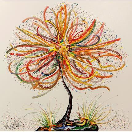 Peinture L'Arbre pur et sans tache  par Fonteyne David | Tableau Figuratif Acrylique Natures mortes