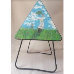 Sculpture Femme à l'ombrelle par Bailloeuil Pierrick | Sculpture Figuratif Acrylique, Métal, Objets détournés Paysages, Scènes de vie