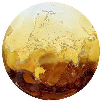 Peinture 1058 Poésie Minérale par Depaire Silvia | Tableau Abstrait Acrylique Minimaliste