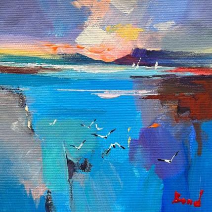 Painting Sunny Day by Bond Tetiana | Painting Figurative Acrylic Marine