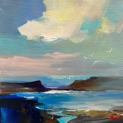 Painting Memories from Childhood by Bond Tetiana | Painting Figurative Acrylic Landscapes