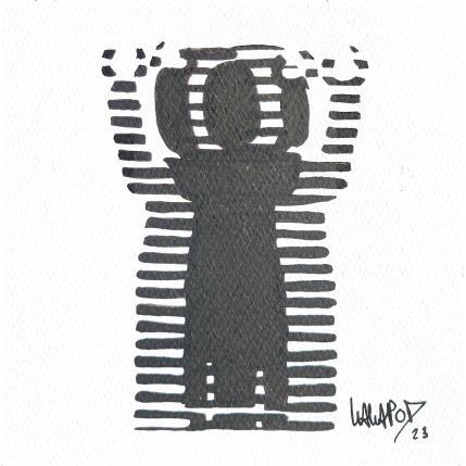 Peinture Lego Décalage black par Wawapod | Tableau Pop-art Acrylique, Posca Icones Pop