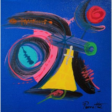 Painting Laxi by Perrotte | Painting Raw art Acrylic, Oil