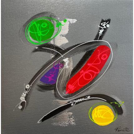 Gemälde Bixu von Perrotte | Gemälde Art brut Acryl, Öl