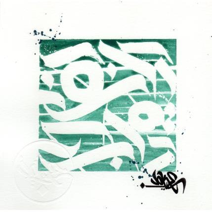 Peinture Aliki par Nitram Joke | Tableau Street Art Acrylique, Graffiti Urbain