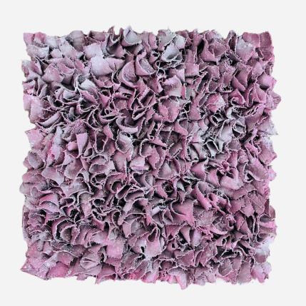 Peinture Macaron par Dalloz Julie | Tableau Matiérisme Bois, Graffiti, Textile, Upcycling