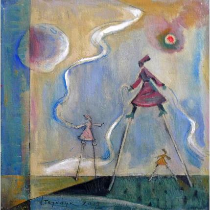 Peinture On stills par Tryndyk Vasily | Tableau Figuratif Huile Minimaliste, Scènes de vie