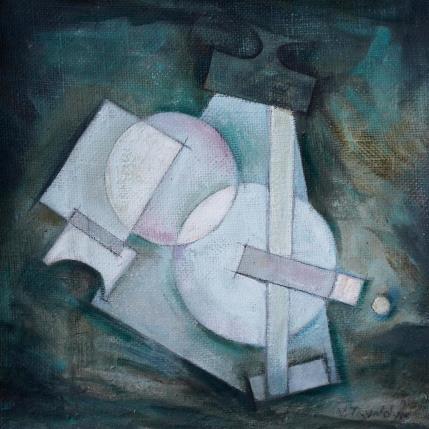 Peinture Vertigo par Tryndyk Vasily | Tableau Figuratif Huile Minimaliste