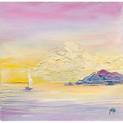 Peinture Douceur méditerranéenne  par Blandin Magali | Tableau Figuratif Huile Paysages