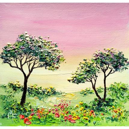 Pintura Love and sunshine por Blandin Magali | Pintura Figurative Oil Landscapes